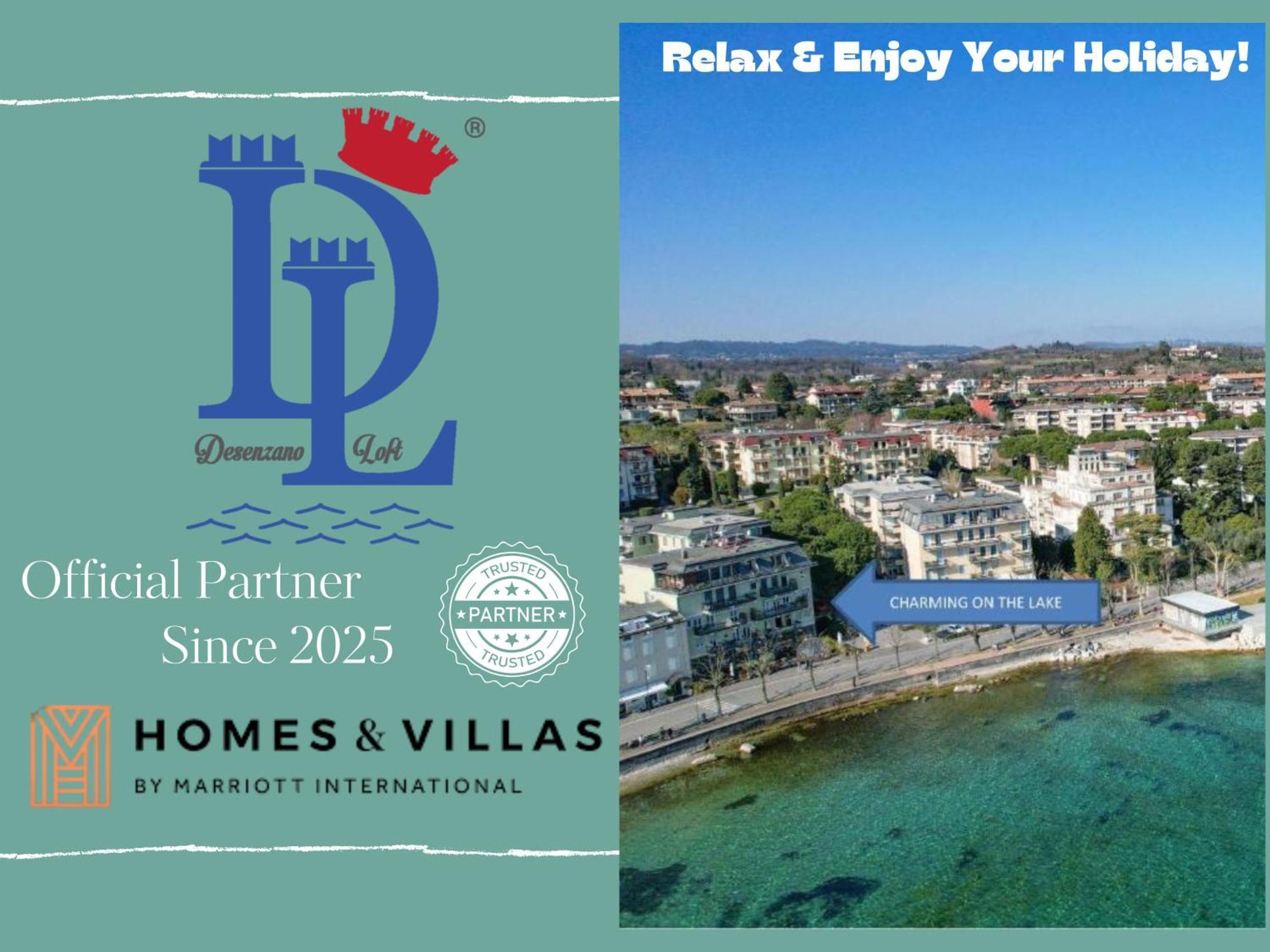 Desenzanoloft Official Partner Marriott Homes & Villas - Charming On The Lake Front Lake デセンツァーノ・デル・ガルダ エクステリア 写真